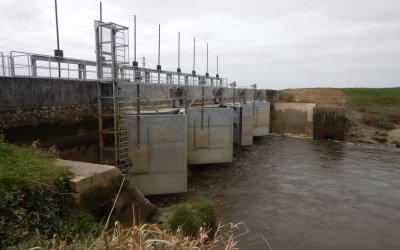 Réhabilitation de l’ouvrage de Grattequina sur la Jalle de Blanquefort