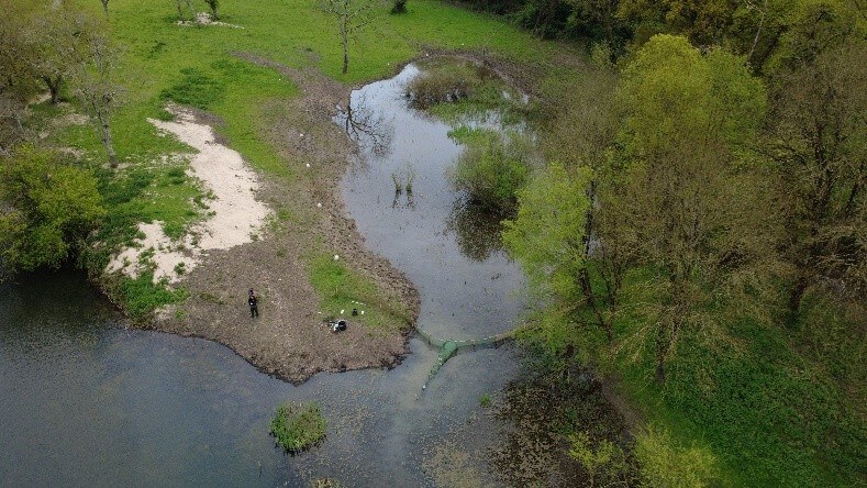 frayere brochet gours isle zone humide